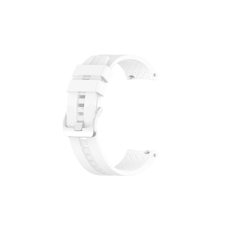 Bracelete SmoothSilicone Com Fivela para AmazFit GTS 2 - Branco