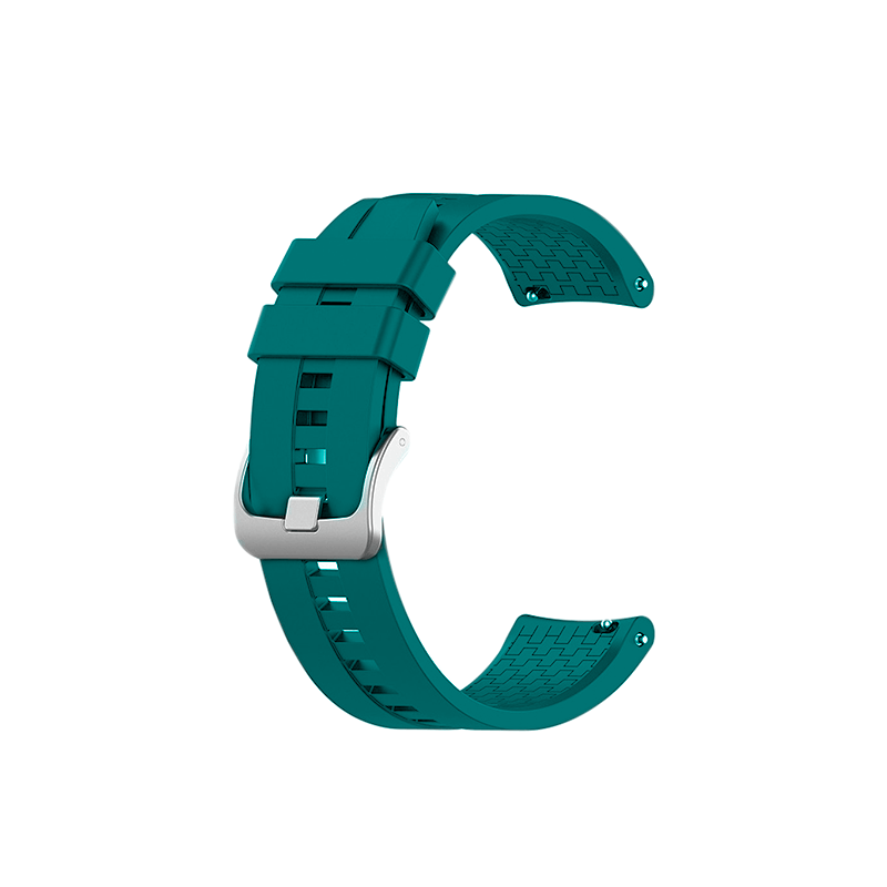 Bracelete SmoothSilicone Com Fivela para AmazFit Stratos 2 - Verde