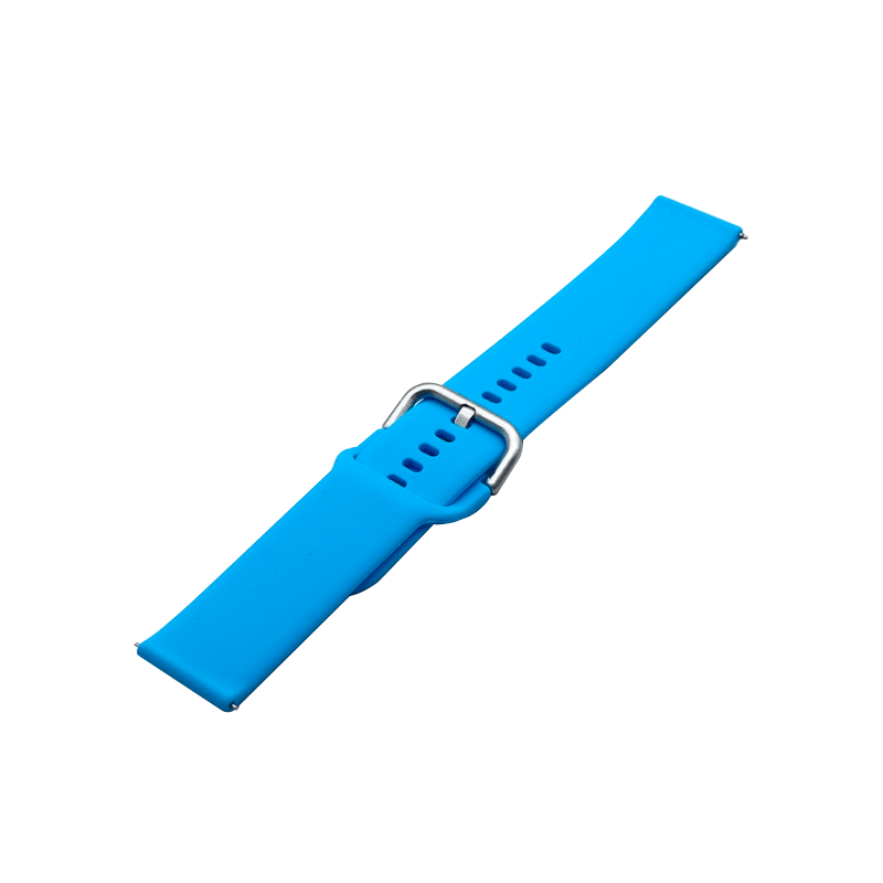 Bracelete SmoothSilicone Com Fivela para Apple Watch Series 8 - 45mm - Azul Céu