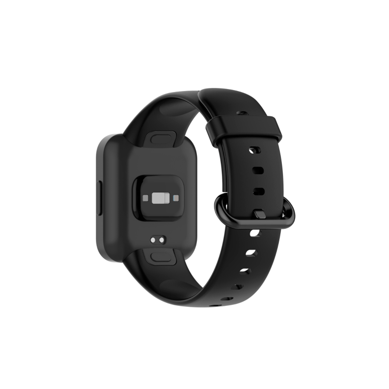 Bracelete SmoothSilicone Com Fivela para Xiaomi Redmi Watch 2 Lite - Preto