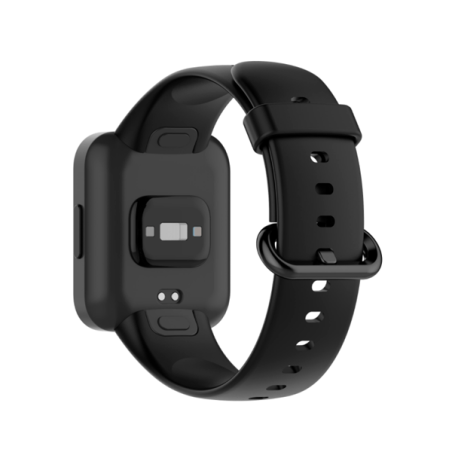 Bracelete SmoothSilicone Com Fivela para Xiaomi Redmi Watch 2 Lite - Preto