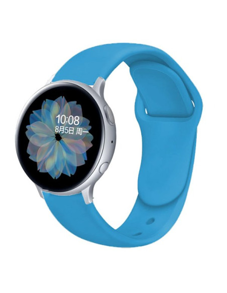 Bracelete SmoothSilicone para AmazFit Bip 3 - Azul Céu