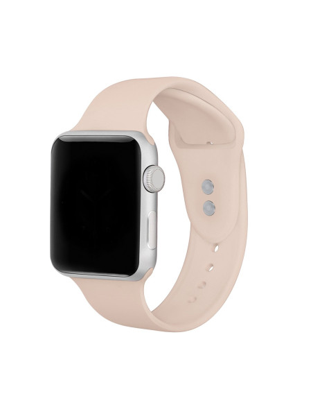 Bracelete SmoothSilicone para Apple Watch Edition Series 7 - 41mm - Creme