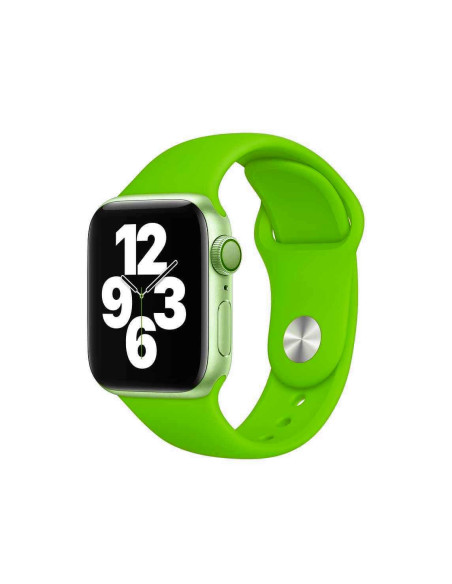 Bracelete SmoothSilicone para Apple Watch SE (2022) - 44mm - Verde Alface