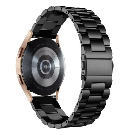 Bracelete Aço Stainless Lux + Ferramenta para Samsung Galaxy Watch4 - 40mm - Preto