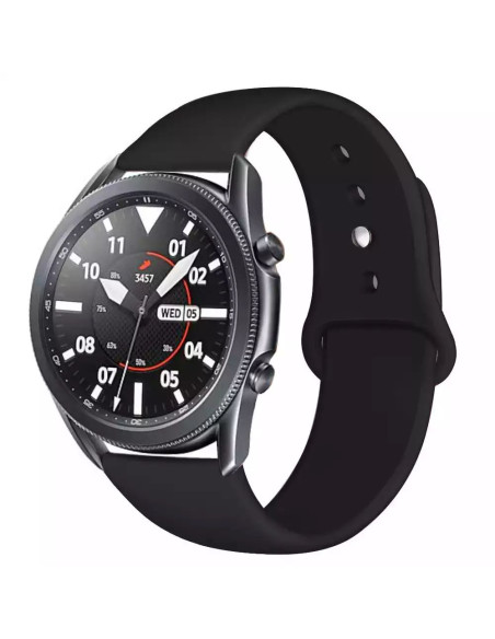 Bracelete SmoothSilicone para Garmin Instinct - Edição Sports - Preto