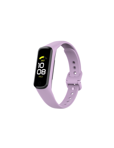 Bracelete SmoothSilicone para Samsung Galaxy Fit 2 SM-R220 - Lilás