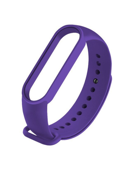 Bracelete SmoothSilicone para Xiaomi Mi Band 5 - Roxo