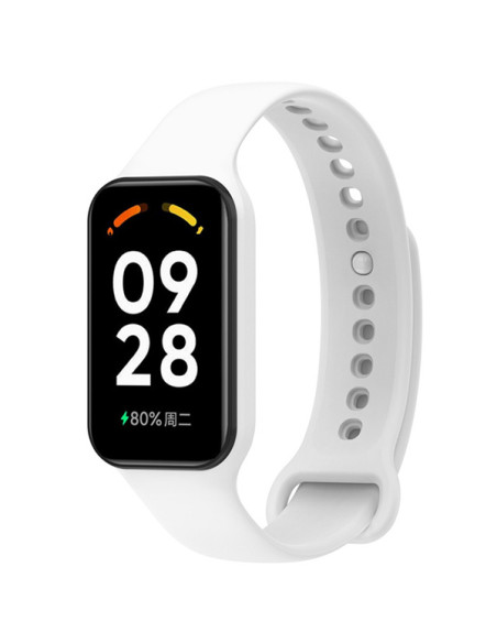 Bracelete SmoothSilicone para Xiaomi Redmi Smart Band 2 - Branco