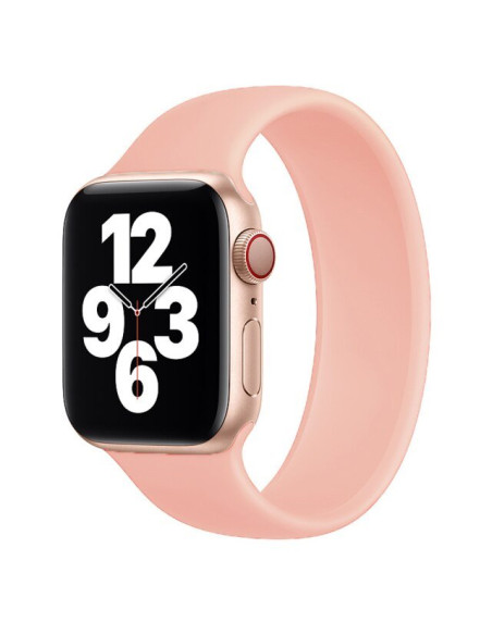 Bracelete Solo SiliconSense para Apple Watch Edition Series 7 - 41mm (Pulso:142-158mm) - Rosa