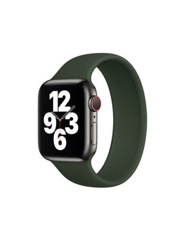 Bracelete Solo SiliconSense para Apple Watch Series 6 - 40mm (Pulso:177-200mm) - Verde Escuro