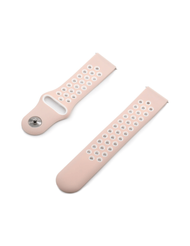 Bracelete SportyStyle para AmazFit GTR 2 47mm - Rosa / Branco