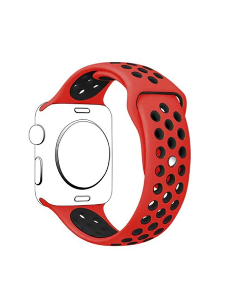 Bracelete SportyStyle para AmazFit GTR 3 Pro - 47mm - Vermelho / Preto