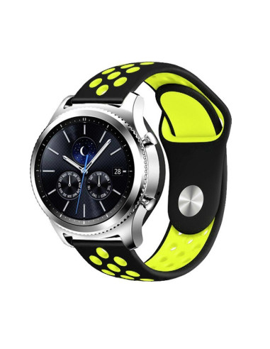 Bracelete SportyStyle para AmazFit GTS 3 - Preto / Verde