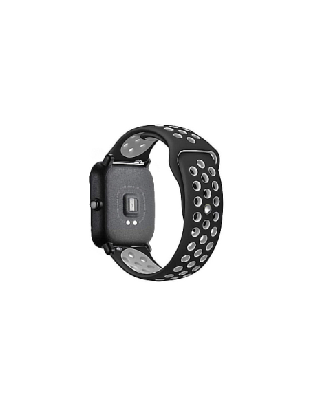 Bracelete SportyStyle para onePlus Nord Watch - Preto / Cinza