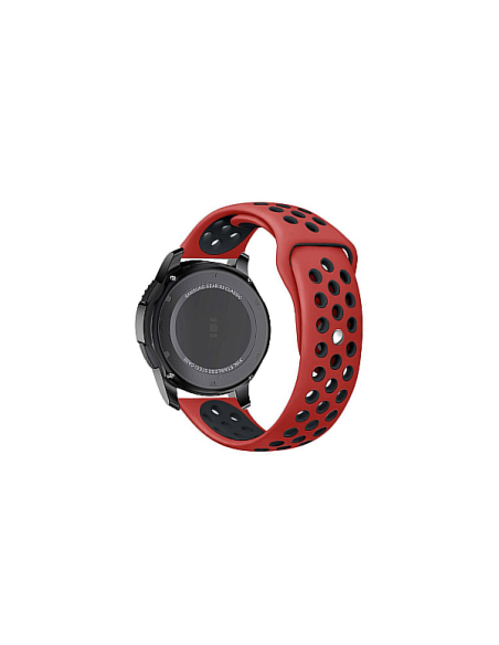 Bracelete SportyStyle para Samsung Galaxy Watch6 - 40mm - Vermelho / Preto