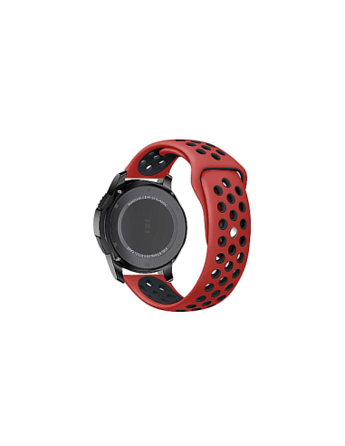 Bracelete SportyStyle para Samsung Galaxy Watch6 - 44mm - Vermelho / Preto