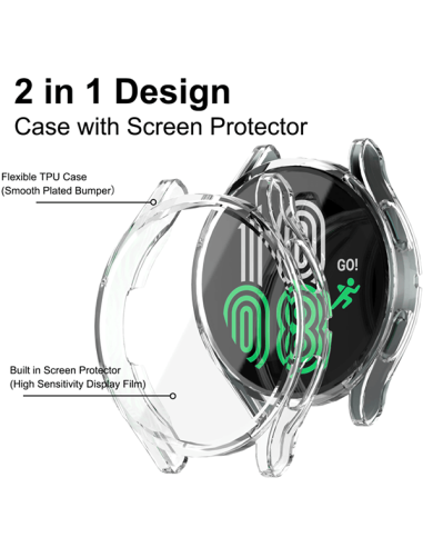 Capa 360° Impact Protection para AmazFit Bip S - Transparente