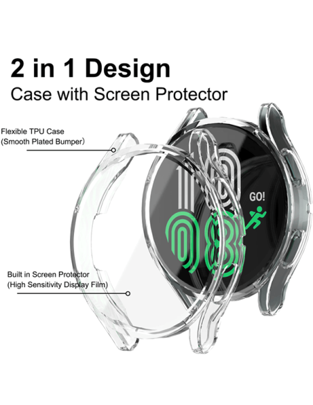 Capa 360° Impact Protection para AmazFit GTR 3 - Transparente