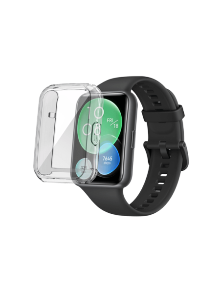 Capa 360° Impact Protection para Huawei Watch Fit 2 - Transparente