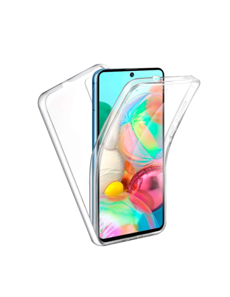 Capa 3x1 360° Impact Protection para Oppo A36 - Transparente