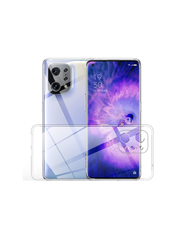 Capa 3x1 360° Impact Protection para Oppo Find X5 Lite - Transparente