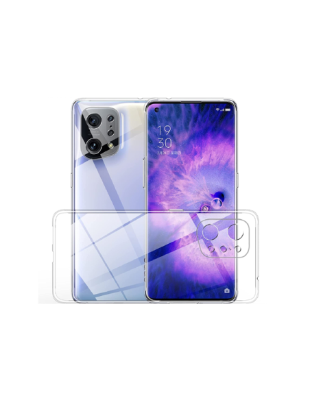 Capa 3x1 360° Impact Protection para Oppo Find X5 Lite - Transparente