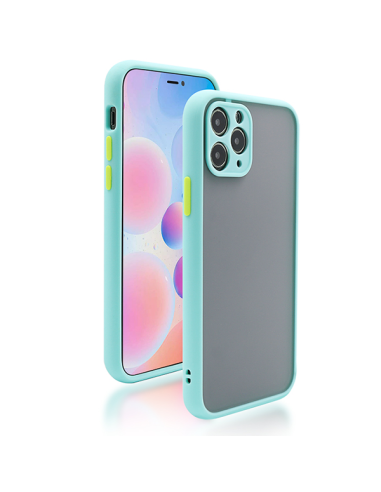 Capa Anti Choque Camera Protection para iPhone 11 - Azul Claro