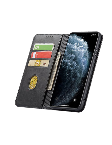 Capa MagneticFlipWallet para Samsung Galaxy A24 - Preto