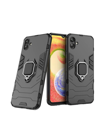 Capa Military Defender 3x1 Anti-Impacto para Samsung Galaxy A04 - Preto