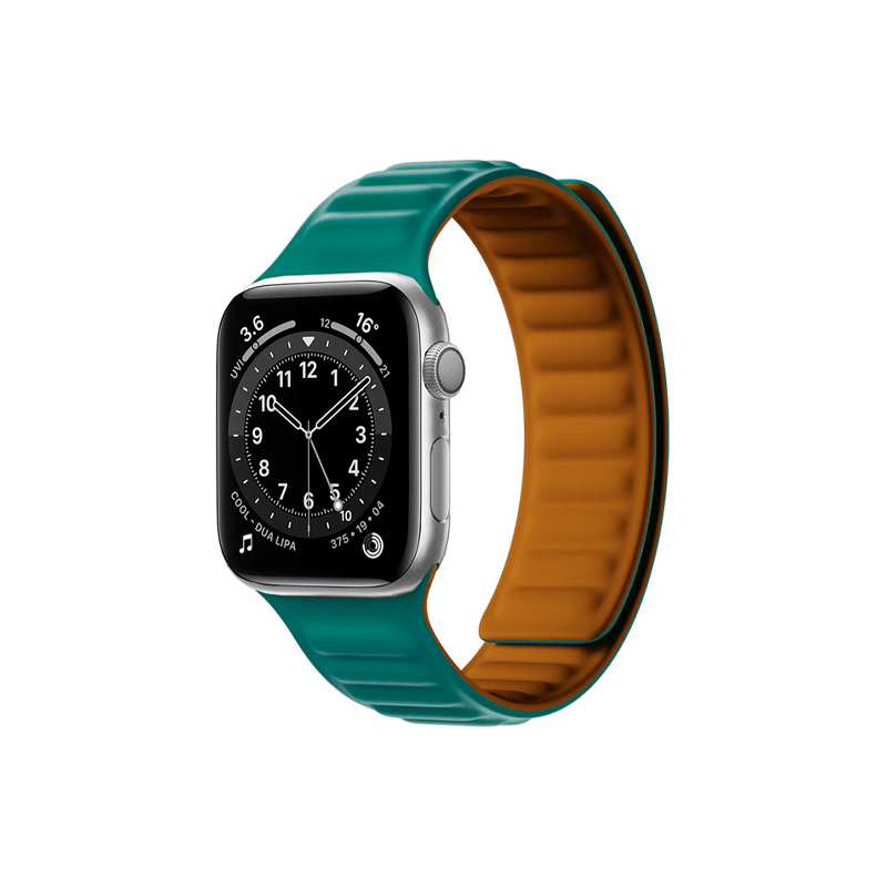 Bracelete Magnetic SmoothSilicone para Apple Watch Series 4 - 44mm - Azul