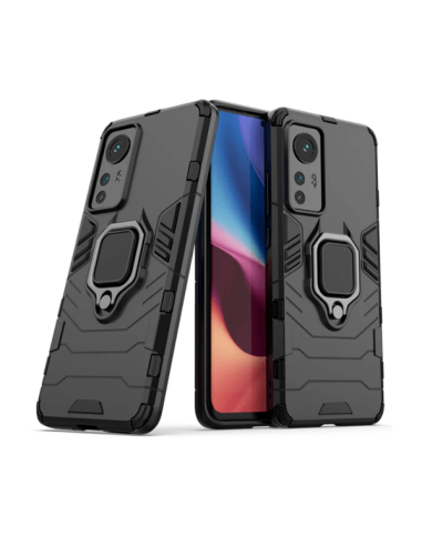 Capa Military Defender 3x1 Anti-Impacto para Xiaomi 12 Pro - Preto