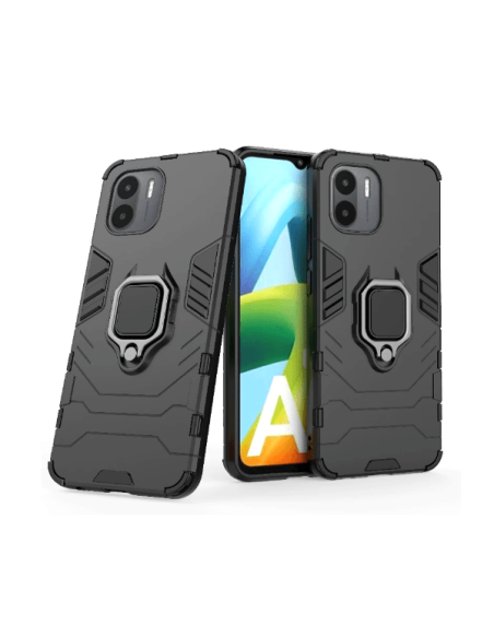 Capa Military Defender 3x1 Anti-Impacto para Xiaomi Poco C50 - Preto