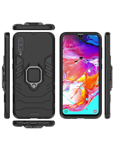 Capa Military Defender Ring Anti-Impacto Anti-Impacto para Samsung Galaxy A70s