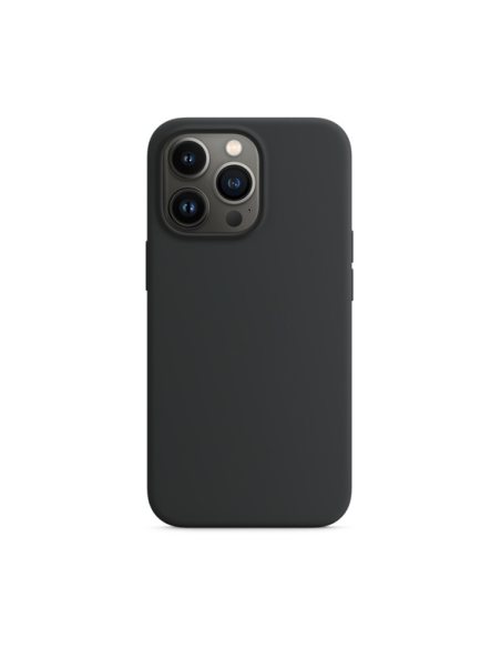 Capa Silicone Líquido para Apple iPhone 14 Pro - Preto