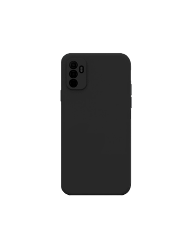 Capa Silicone Líquido para Oppo A94 5G - Preto