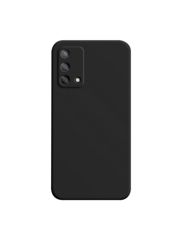 Capa Silicone Líquido para Oppo A95 - Preto