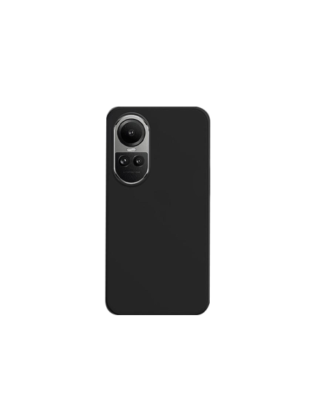 Capa Silicone Líquido para Oppo Reno10 Pro - Preto