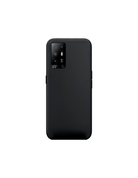 Capa Silicone Líquido para Oppo Reno5 Z - Preto