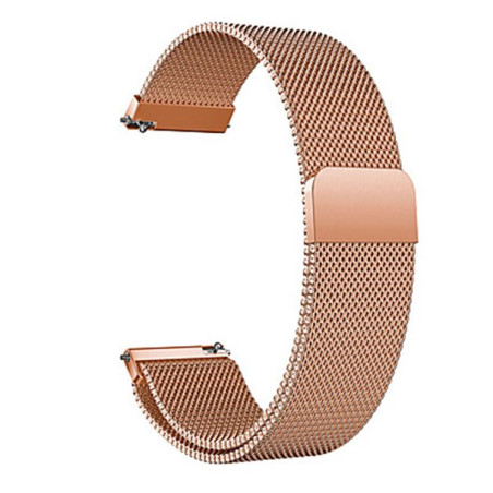 Bracelete Milanese Loop Fecho Magnético para AmazFit Bip - Ouro