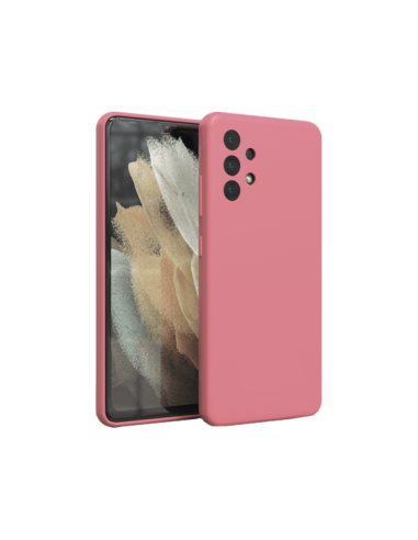 Capa Silicone Líquido para Samsung Galaxy A13 - Rosa