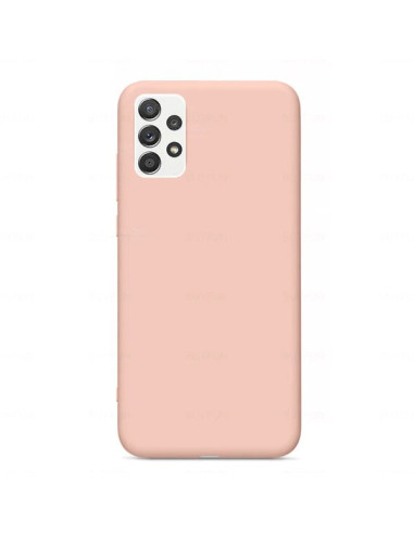 Capa Silicone Líquido para Samsung Galaxy A52 5G - Rosa