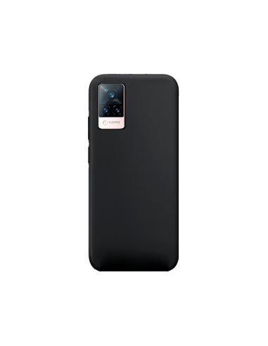 Capa Silicone Líquido para Vivo V21 5G - Preto