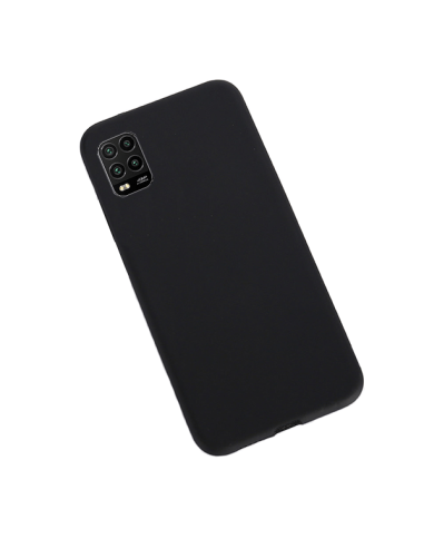 Capa Silicone Líquido para Xiaomi Mi 9 Lite - Preto