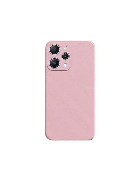 Capa Silicone Líquido para Xiaomi Redmi Note 12R - Rosa