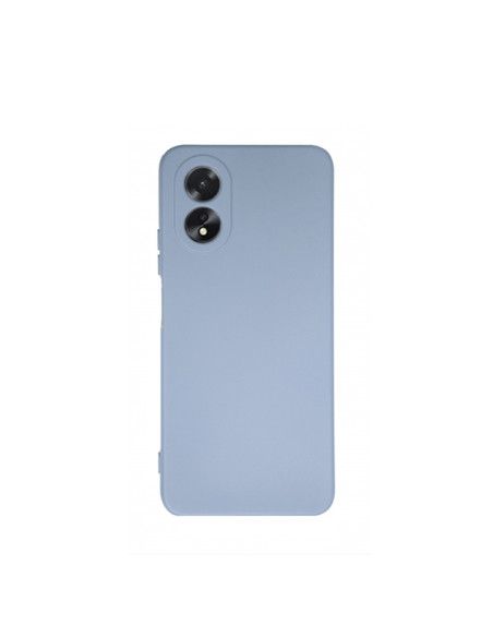 Capa Silicone Líquido Phonecare para Oppo A38 4G - Azul Claro