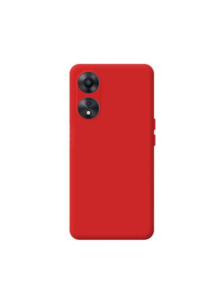 Capa Silicone Líquido Phonecare para Oppo A98 - Vermelho