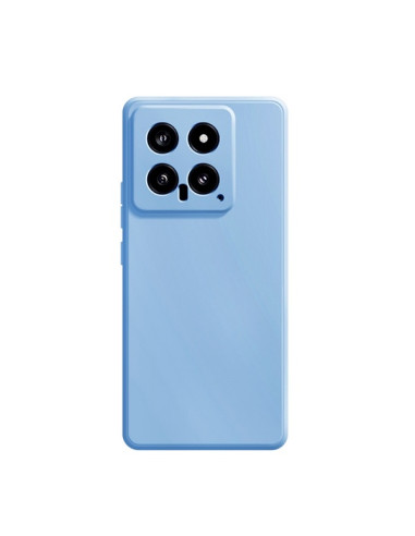 Capa Silicone Líquido Phonecare para Xiaomi 14 - Azul Claro