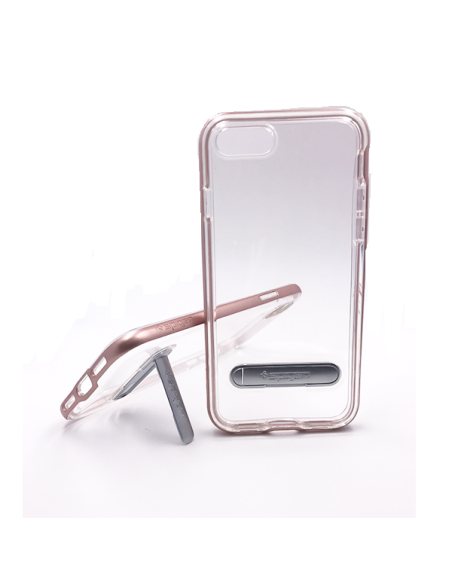 Capa Spigen Crystal Hybrid para iPhone 7 Plus / 8 Plus - Rosa