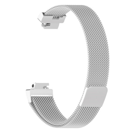 Bracelete Milanese Loop Fecho Magnético para Fitbit Inspire / inspire HR - Cinza